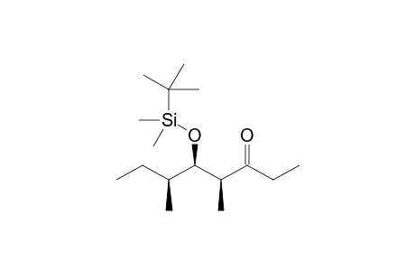 (4S,5R,6S)-5-((tert-Butyldimethylsilyl)oxy)-4,6-dimethyloctan-3-one