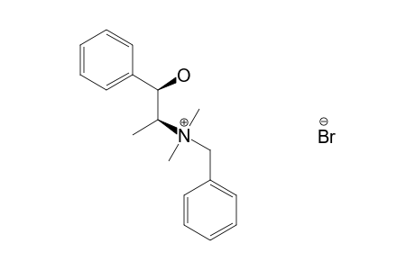 (-)-N-Benzyl-N-methylephedrinium bromide