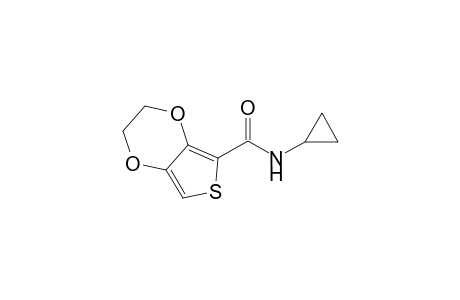 2,3-Dihydrothieno[3,4-b][1,4]dioxine-5-carboxylic acid, cyclopropylamide