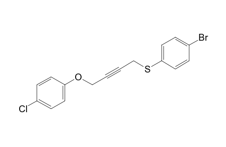 4-[(p-bromophenyl)thio]-2-butynyl p-chlorophenyl ether