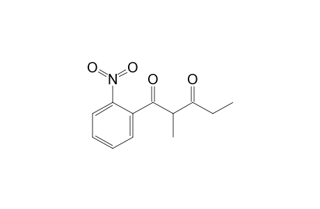 2-Methyl-1-(2-nitrophenyl)pentane-1,3-dione