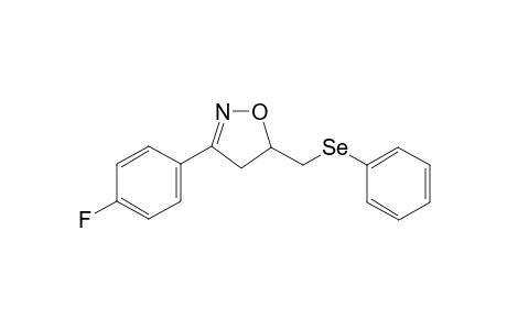 3-(4-Fluorophenyl)-5-[(phenylselanyl)methyl]-4,5-dihydroisoxazole