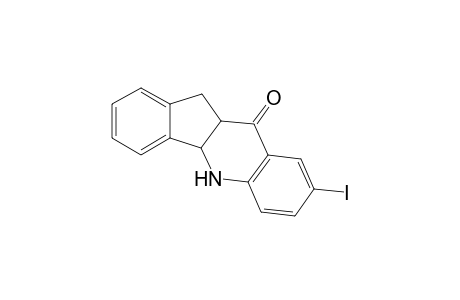 8-Iodo-4a,5,10a,11-tetrahydroindeno[1,2-b]qionolin-10-one