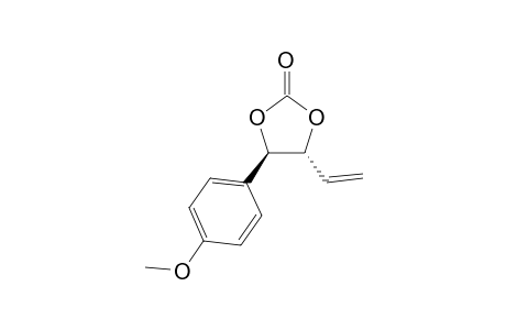 4,5-trans-4-(4-Methoxyphenyl)-5-ethenyl-1,3-dioxolan-2-one