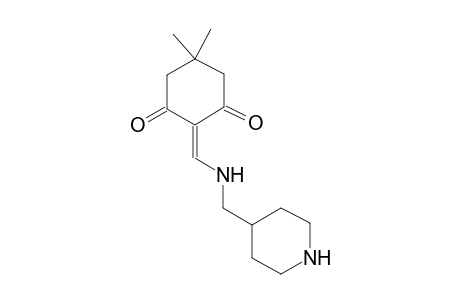 1,3-cyclohexanedione, 5,5-dimethyl-2-[[(4-piperidinylmethyl)amino]methylene]-