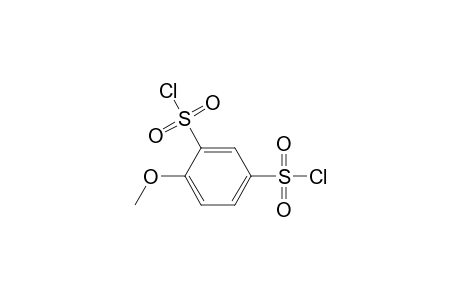 4-Methoxybenzene-1,3-disulfonyl chloride