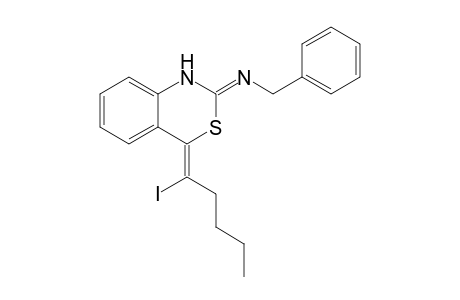 (2Z,4E)-2-Benzylimino-4-(1-iodopentylidene)-4H-1,2-dihydrobenzo[d][1,3]thiazine