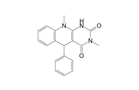 5-Phenyl-1,5-dihydro-3,10-dimethylpyrimido[4,5-b]quinoline-2,4(3H,10H)-dione