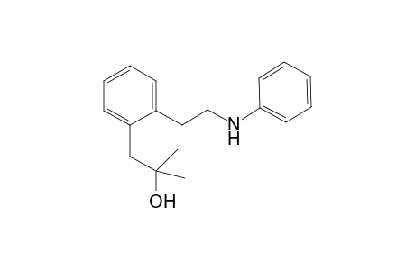 1-[2-(Anilinoethyl)phenyl]-2-methyl-2-propanol