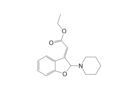 ETHYL-(2-PIPERIDYL-2-HYDROBENZOFURAN-3-YLIDENE)-ACETATE