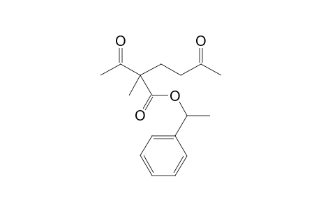 Rac-1-Phenylethyl 2-acetyl-2-methyl-5-oxohexanoate