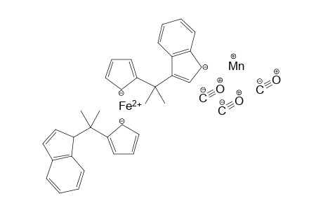 Ferrous 1-(1-cyclopenta-1,3-dien-1-yl-1-methylethyl)-1H-indene 3-(1-cyclopenta-1,3-dien-1-yl-1-methylethyl)-1H-inden-1-ide manganese(I) tricarbonyl