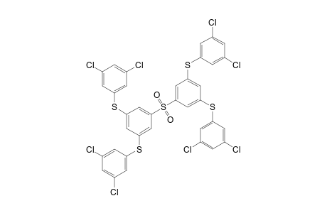 Bis(3,5-bis(3,5-dichlorophenylsulfanyl)phenyl)sulfone