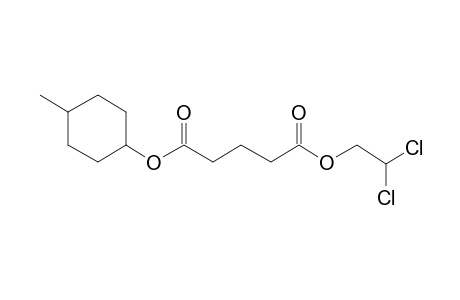 Glutaric acid, 2,2-dichloroethyl 4-methylcyclohexyl ester