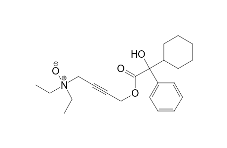 4-(2-cyclohexyl-2-hydroxy-1-oxo-2-phenylethoxy)-N,N-diethyl-2-butyn-1-amine oxide