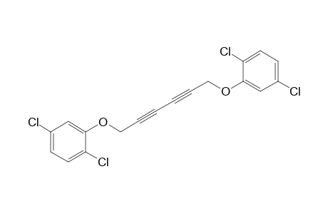 1,4-dichloro-2-[6-(2,5-dichlorophenoxy)hexa-2,4-diynoxy]benzene