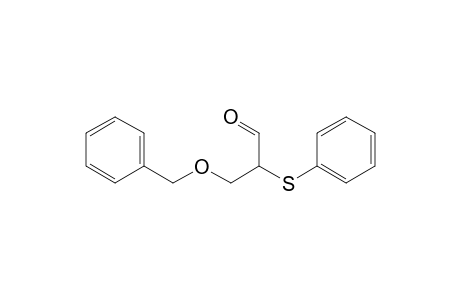 3-(Benzyloxy)-2-(phenylthio)propanal
