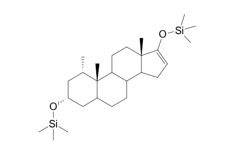 1.alpha.-Methyl-5.alpha.-androstan-3.alpha.-ol-17-one 16-enol, O,O'-bis-TMS