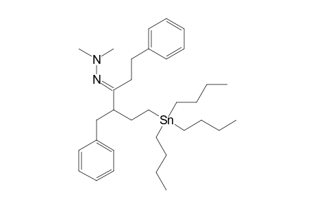 4-BENZYL-1-PHENYL-6-(TRIBUTYLSTANNYL)-HEXAN-3-ONE-N,N-DIMETHYLHYDRAZONE