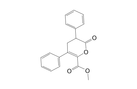 METHYL-3,4-DIHYDRO-2-OXO-3,5-DIPHENYL-2H-PYRAN-6-CARBOXYLATE