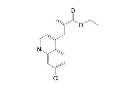 Ethyll 2-[4-(7-chloroquinolylmethyl)]propenoate