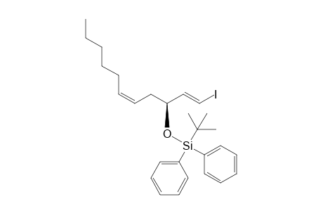 [(3S), 1E, 5Z]-3-[(t-Butyldiphenylsilyl)oxy]-1-iodo-1,5-undecadiene