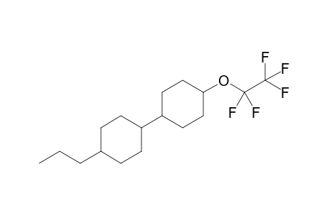 1-(1,1,2,2,2-pentafluoroethoxy)-4-(4-propylcyclohexyl)cyclohexane