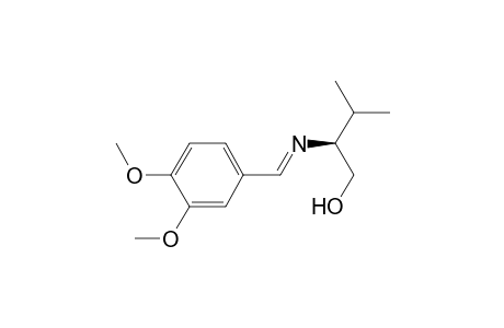 (-)-(1'S)-(E)-N-(2-Hydroxy-1-isopropylethyl)-3,4-dimethoxybenzylideneamine