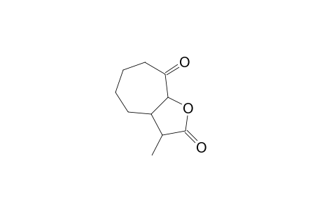 3-Methylhexahydro-2H-cyclohepta[b]furan-2,8(3H)-dione