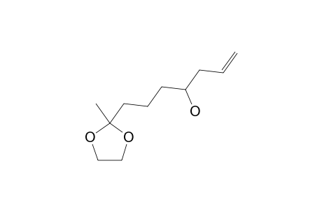 2,2-ETHYLENDIOXY-6-HYDROXY-8-NONENE