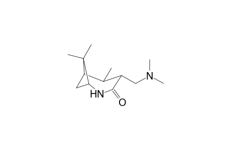 4-trans-(Dimethylaminomethyl)-5-cis-7,7-trimethyl-2-azabicyclo[4.1.1]octan-3-one