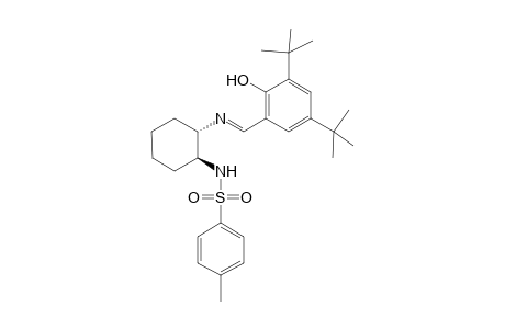 (1S,2S)-2-[N-(2-Hydroxy-3,5-bis(tert-butyl)benzylidene)amino]-1-[N-(4-methylphenylsulfonyl)amino]cyclohexane