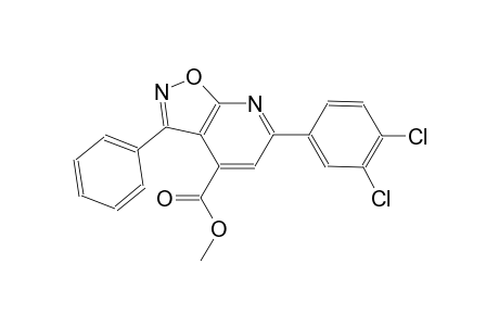 isoxazolo[5,4-b]pyridine-4-carboxylic acid, 6-(3,4-dichlorophenyl)-3-phenyl-, methyl ester