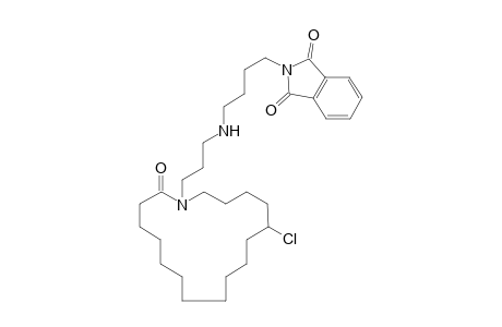 12-chloro-N-(8-phthalimido-4-azaoctyl)-16-hexadecane-lactam