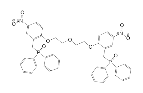 {2-[2-(2-{2-[(diphenylphosphoryl)methyl]-4-nitrophenoxy}ethoxy)ethoxy]-5-nitrobenzyl}(diphenyl)phosphine oxide