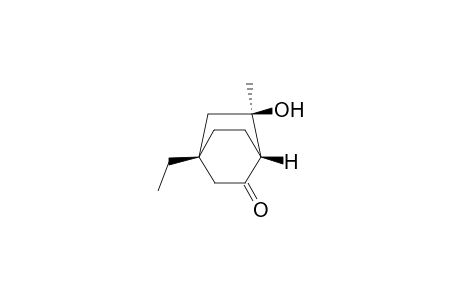 (1R,2R,4S)-4-ethyl-2-hydroxy-2-methyl-6-bicyclo[2.2.2]octanone