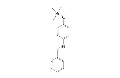 1-(Pyridine-2-ylmethylene)-4-(trimethylsilyloxyphenyl)amine