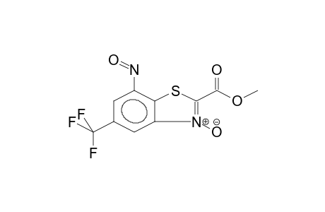 2-METHOXYCARBONYL-5-NITROSYL-7-TRIFLUOROMETHYLBENZOTHIAZO-N-OXIDE