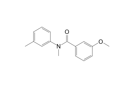 3-methoxy-N-methyl-N-(3-methylphenyl)benzamide
