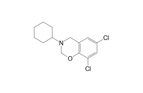 2H-1,3-Benzoxazine, 6,8-dichloro-3-cyclohexyl-3,4-dihydro-