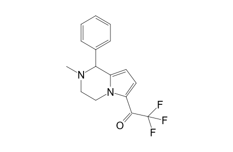 2,2,2-Trifluoro-1-(2-methyl-1-phenyl-1,2,3,4-tetrahydropyrrolo[1,2-a]pyrazin-6-yl)ethanone
