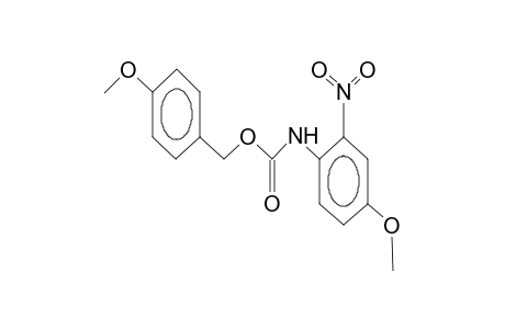 O-(4-methoxybenzyl)-N-(2-nitro-4-methoxyphenyl)carbamate