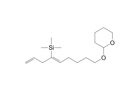 Silane, trimethyl[1-(2-propenyl)-6-[(tetrahydro-2H-pyran-2-yl)oxy]-1-hexenyl]-, (Z)-