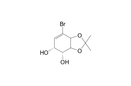 5-Bromo-1,2-dihydroxy-3,4-[O,O-isopropylidene]-cyclohex-5-ene