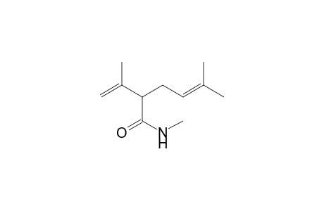 N,5-Dimethyl-2-(1-methylethenyl)-4-hexenamide