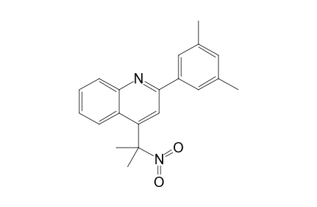 2-(3',5'-Dimethylphenyl)-4-[1"-nitro-1"-methylethyl]-quinoline