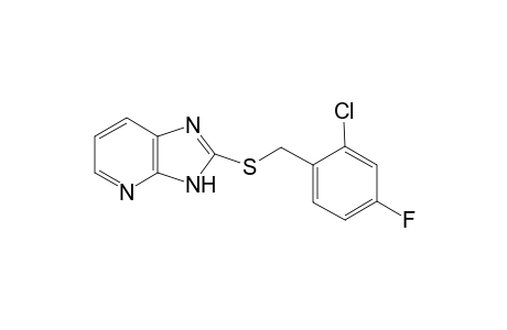3H-Imidazo[4,5-b]pyridine, 2-(2-chloro-4-fluorobenzylthio)-