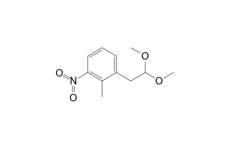 1-(2,2-Dimethoxyethyl)-2-methyl-3-nitrobenzene
