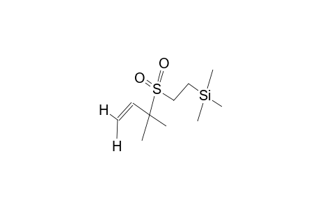 2-trimethylsilylethyl 1,1-dimethylallyl sulfone