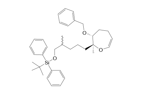 tert-Butyl-[2-methyl-5-[(2S,3R)-2-methyl-3-phenylmethoxy-4,5-dihydro-3H-oxepin-2-yl]pentoxy]-diphenyl-silane